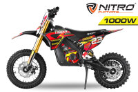 Tiger DLX 12" 1000W Kinder E-Dirtbike