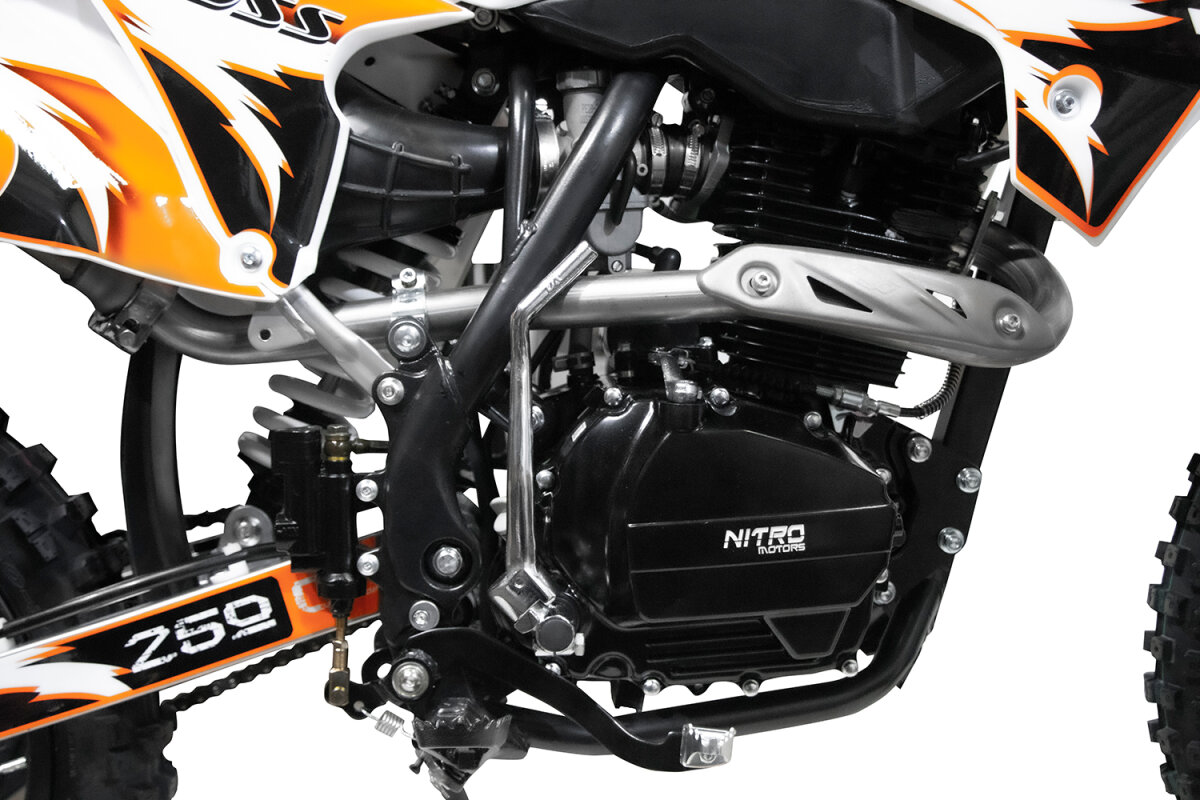 Nitro Motors Dirtbike Hurricane 250ccm V2 19/16 Zoll 5-Gang