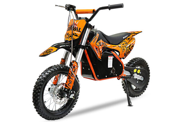 Serval Dirtbike 1200Watt 12/10 Zoll 48V 15AH Lithium Akku